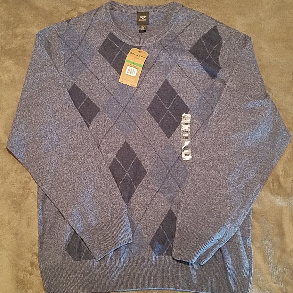 NWT Dockers mens light Sweater